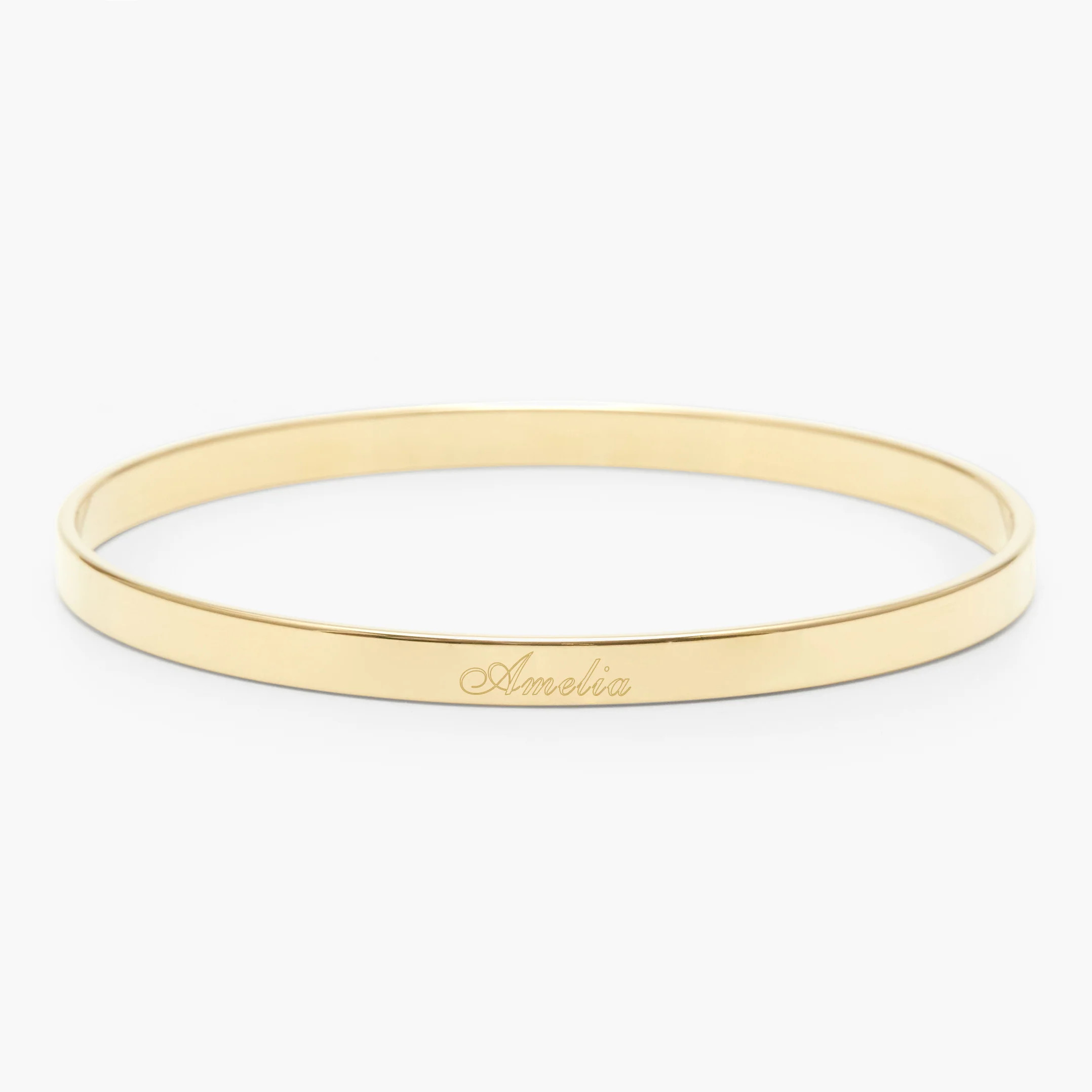 Thin Bangle Bracelet | Brook and York