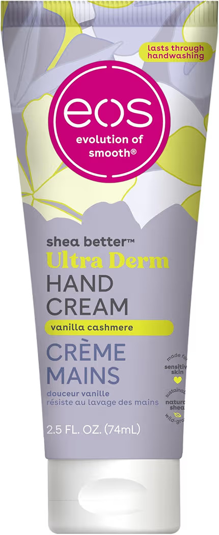 eos Shea Better Hand Cream - Vanilla Cashmere Hand Lotion | Instant Hydration + Lasting Protectio... | Amazon (US)