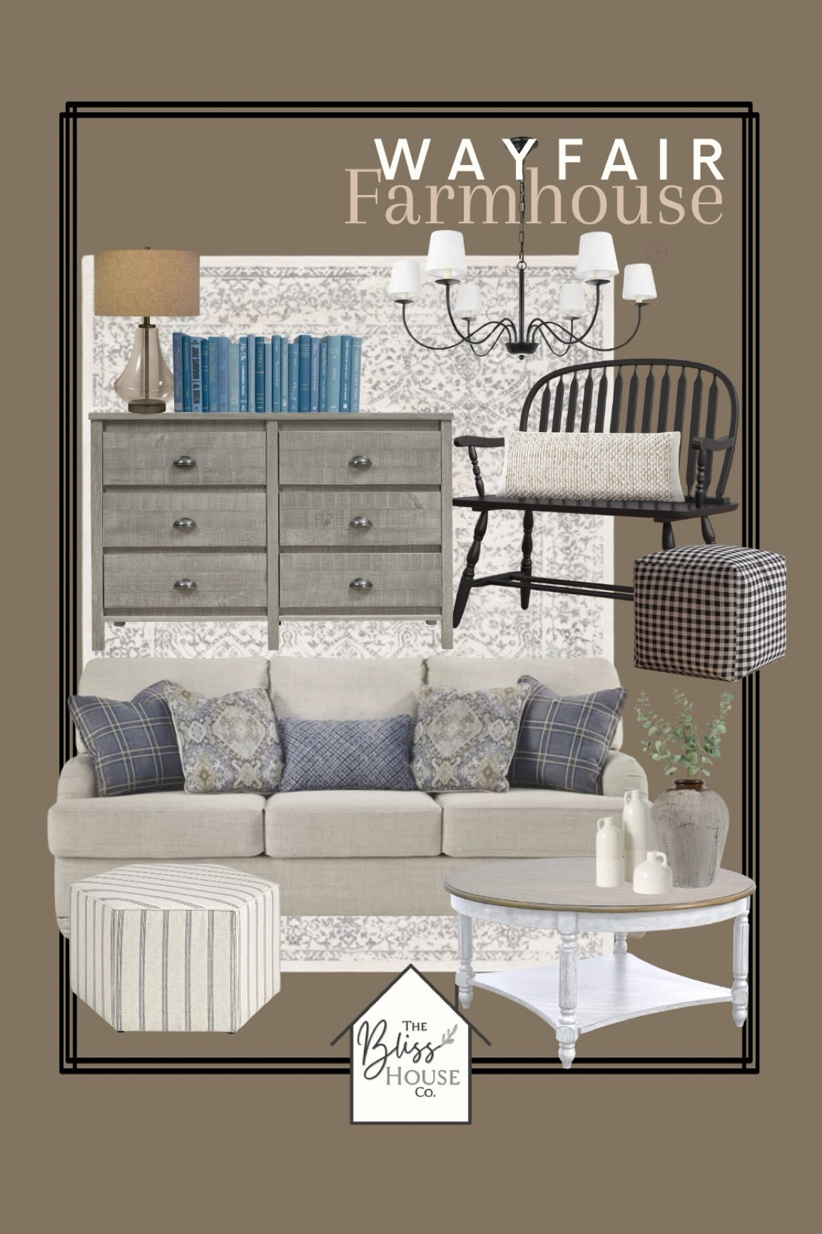 Step into cozy farmhouse charm with our latest finds from Wayfair! 🏡✨ From rustic wood furniture to soft, natural textiles, each piece promises to bring warmth and comfort to your home. 🪑🌾 

#LTKSeasonal #LTKstyletip #LTKhome