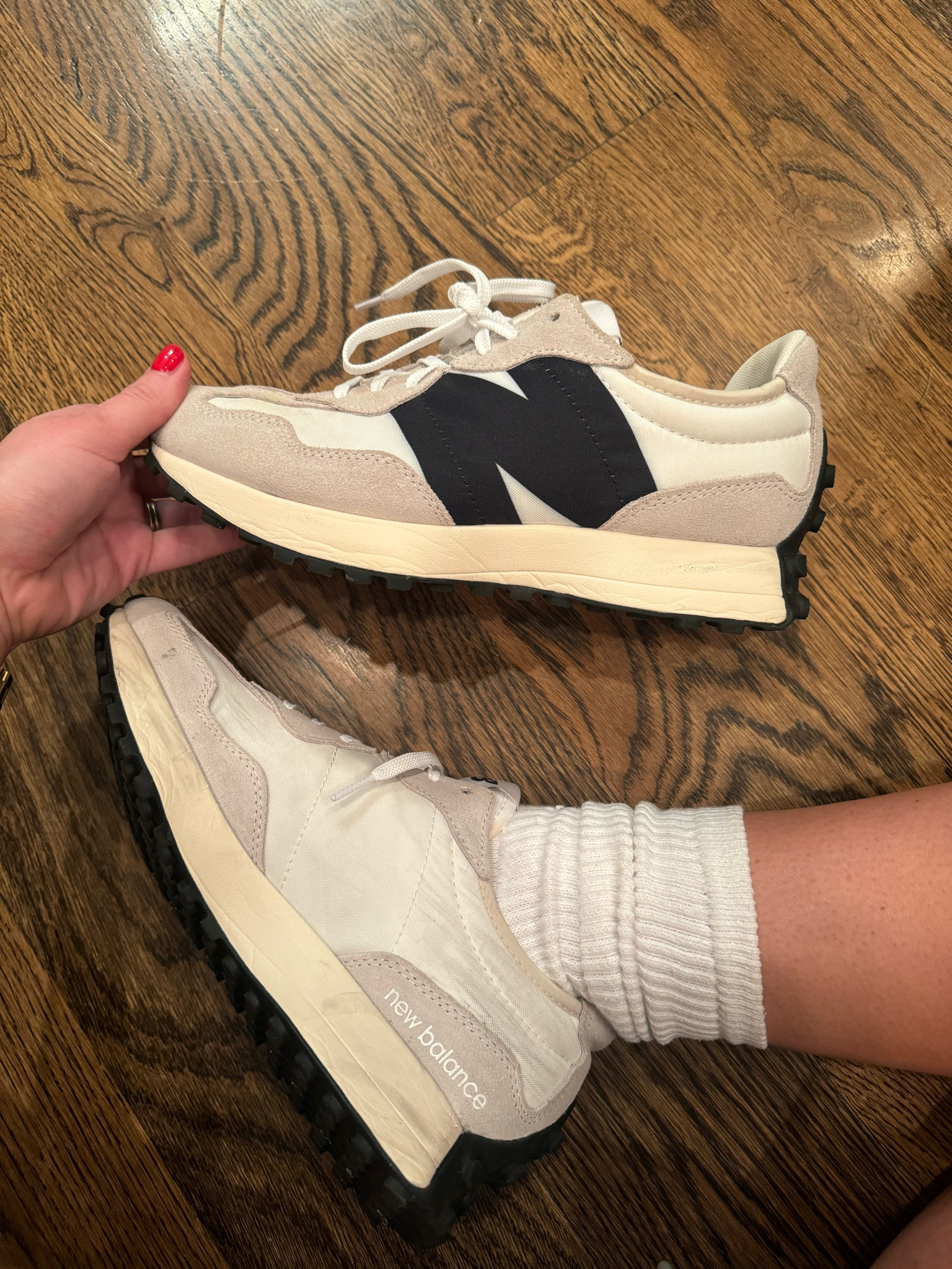 One of my fave pairs of sneakers finally restocked! So comfy!!! I sized up to the 9.5 because my true size 9 was out of stock & they’re a very comfy fit. Is day they’re tts! 

#LTKfindsunder100 #LTKshoecrush #LTKfitness