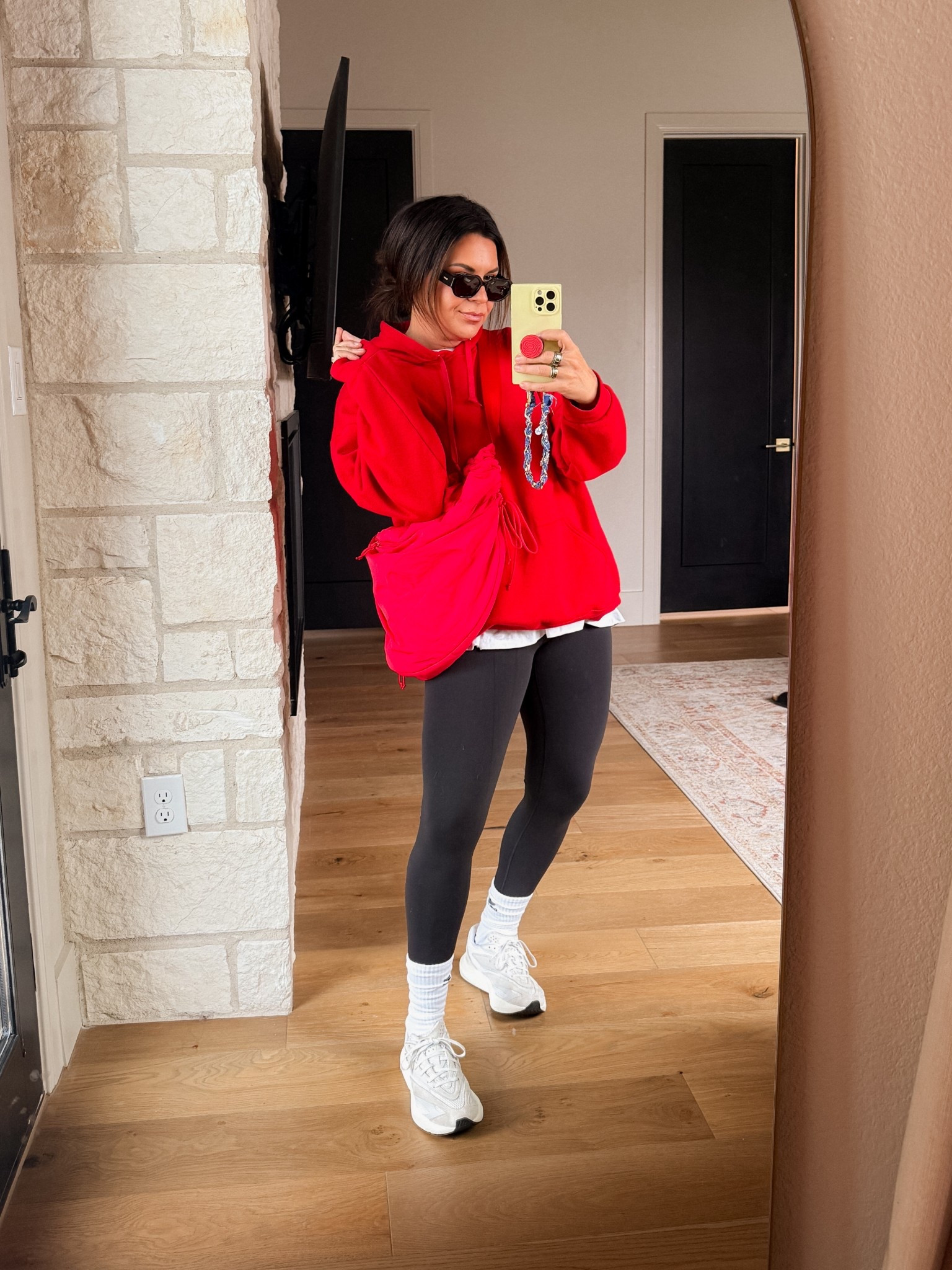 Soccer Mom outfit for the colder days 
Sweatshirt: XXL
Tee Under: XXL
Leggings: Large


#LTKStyleTip #LTKFindsUnder50 #LTKMidsize