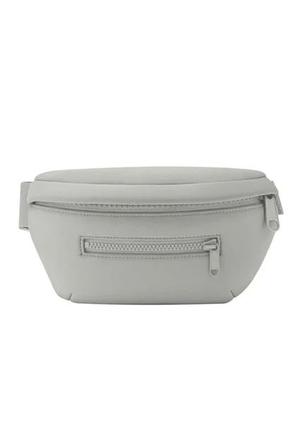 Neoprene Belt Bag- Lt. Grey | The Styled Collection