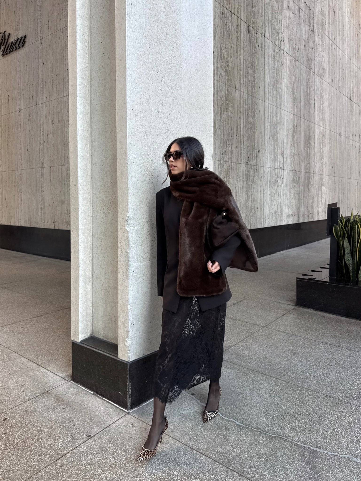 Mixing textures this winter for a cozy but chic look 🖤

#LTKHoliday #LTKootd