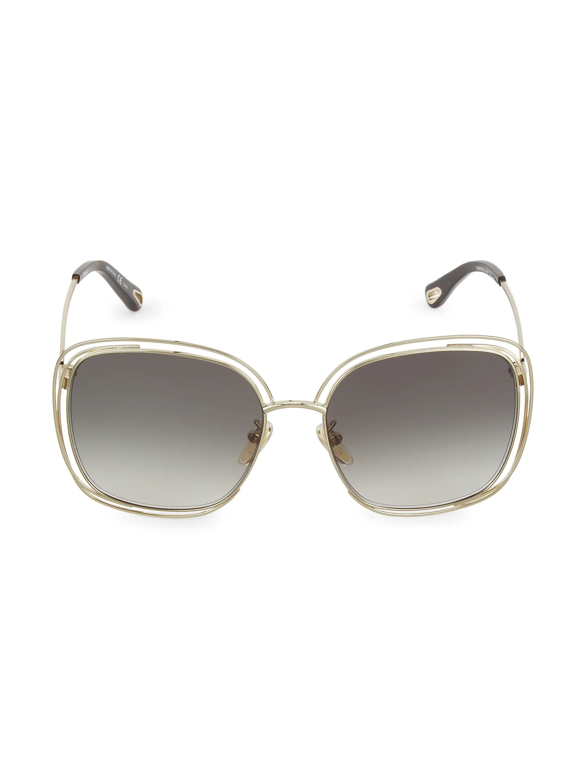 Carlina 58MM Square Sunglasses | Saks Fifth Avenue