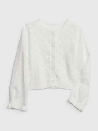 Toddler Pointelle Cardigan | Gap (US)