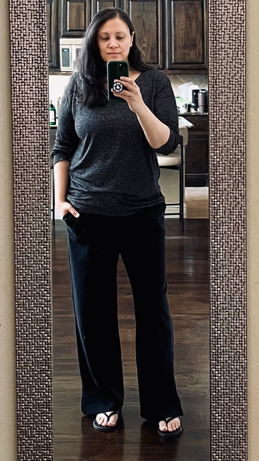 These pants have been a workhorse for me. They are the most comfy!! 

This version is a couple years old but they have a new version every season. The Dynamic Fleece is top tier.

#LTKootd #LTKmomlife #LTKOver40