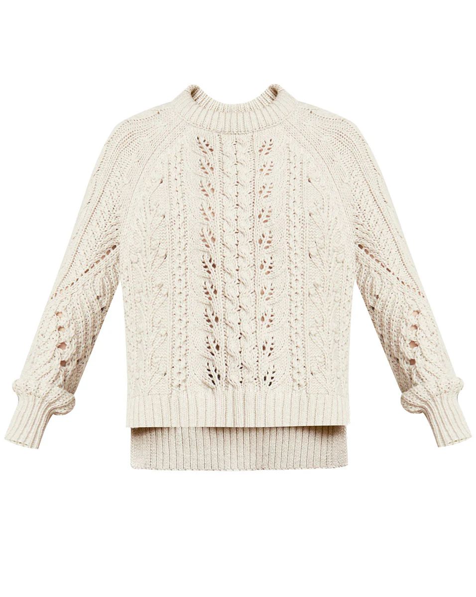 Asita Cable-Knit Sweater | Veronica Beard