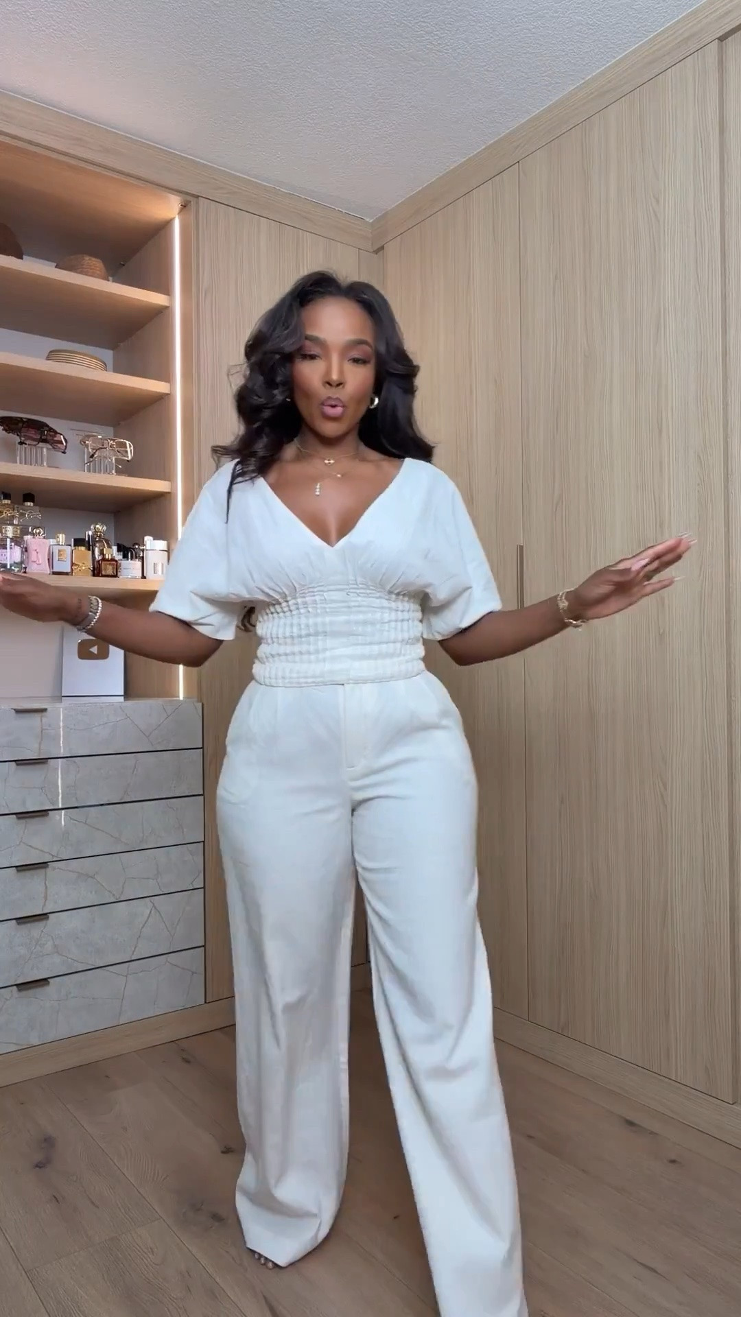 Scroll to shop! ✨ Everything from this look is linked below. 👇🏽    

Wearing: Size Small | 5’4” | 140 lbs  

📲   Download the FREE LTK app & follow me (@kirasfashionfinds) to shop all my daily finds.  #LTKootd #LTKPetite #LTKU
