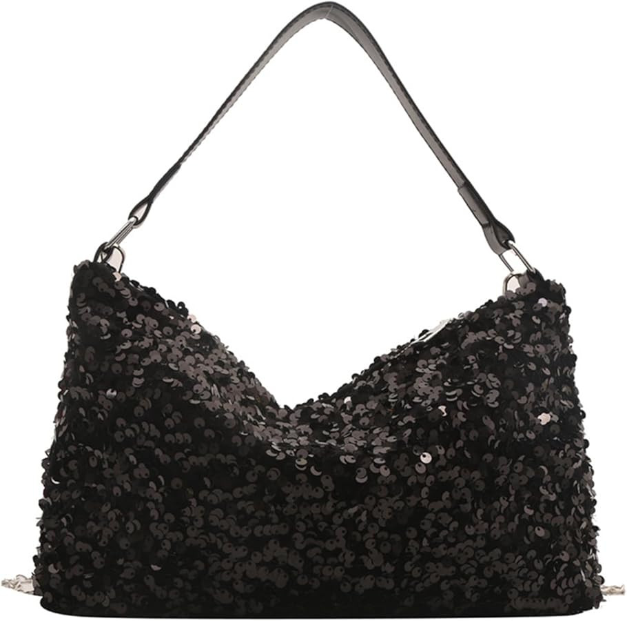 Women's Evening Handbag, Sequin Evening Crossbody Bag, Elegant Clutch Purses for Women Wedding, P... | Amazon (US)