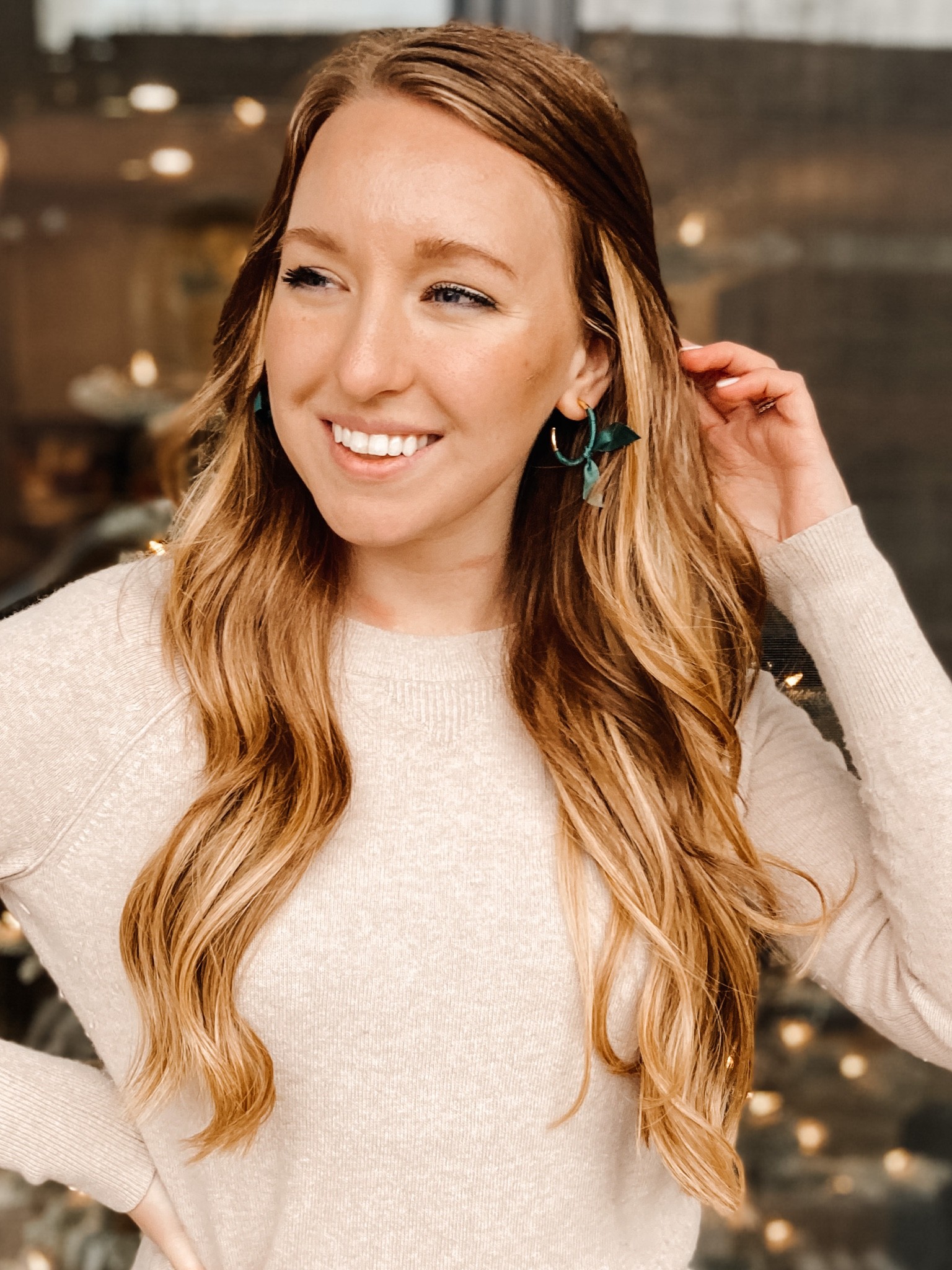 These ribbon earrings are 50% off today!  Perfect small festive tough for all my neutral lovers 🤍

#LTKSeasonal #LTKsalealert #LTKHoliday