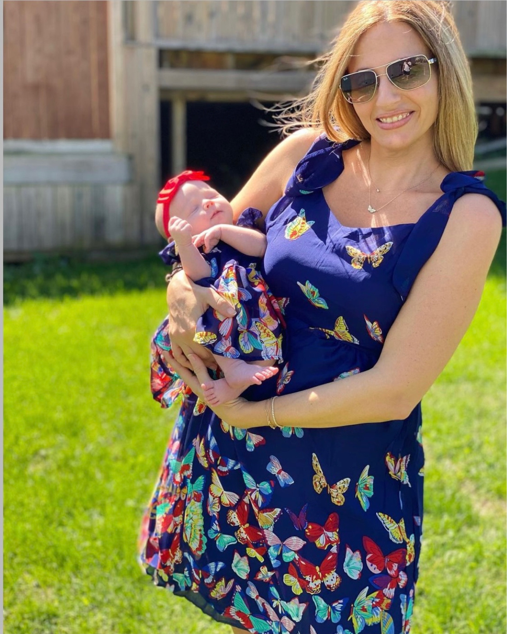 Butterflies 🦋 have such beautiful meaning as in representing loyalty, love, new beginnings, change & growth. That’s why I fell in love with this matching “mommy & me” set. Fits perfect postpartum too! 

#LTKbaby #LTKbump #LTKunder50