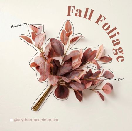 Fall Foliage | Fall Home Decor | Faux Stems | Fall Faux Stems 

#LTKSeasonal #LTKFind #LTKSale