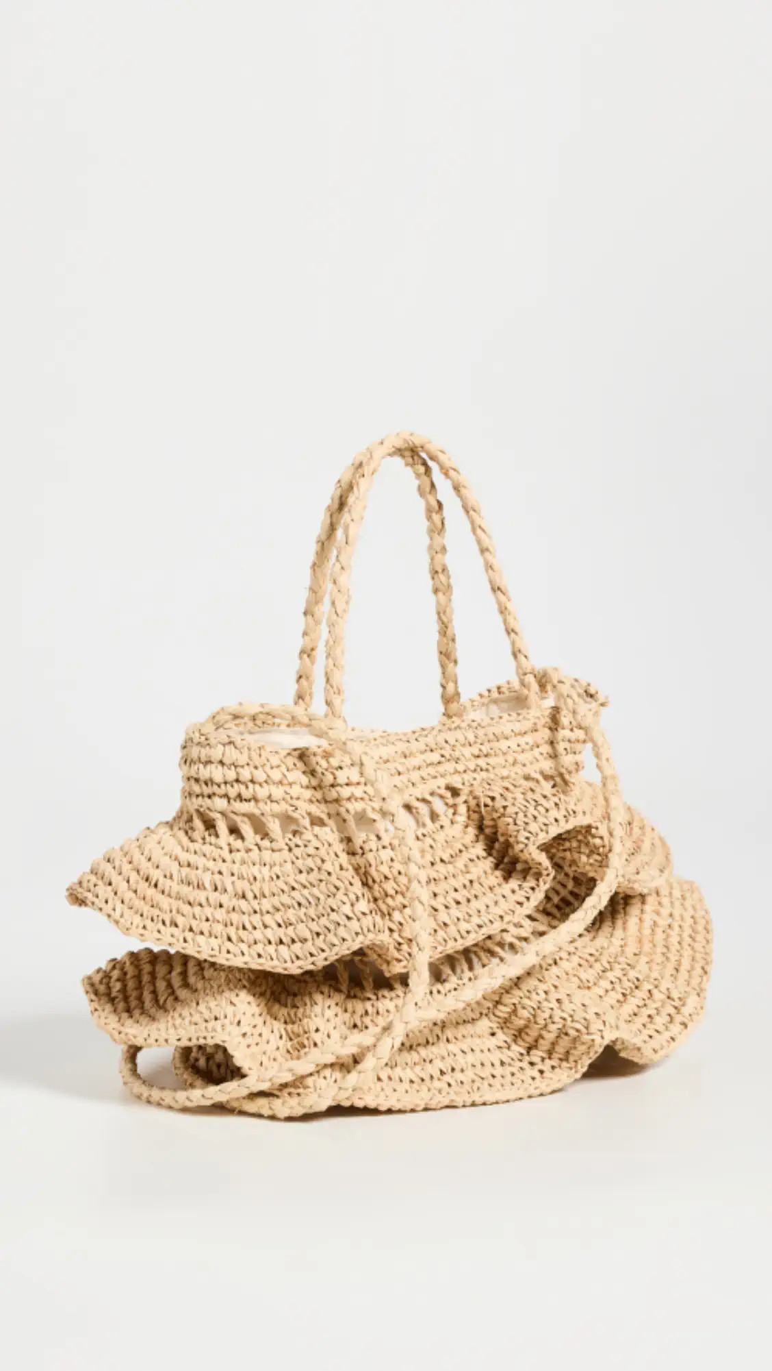 Raffia Flounce Bag | Shopbop