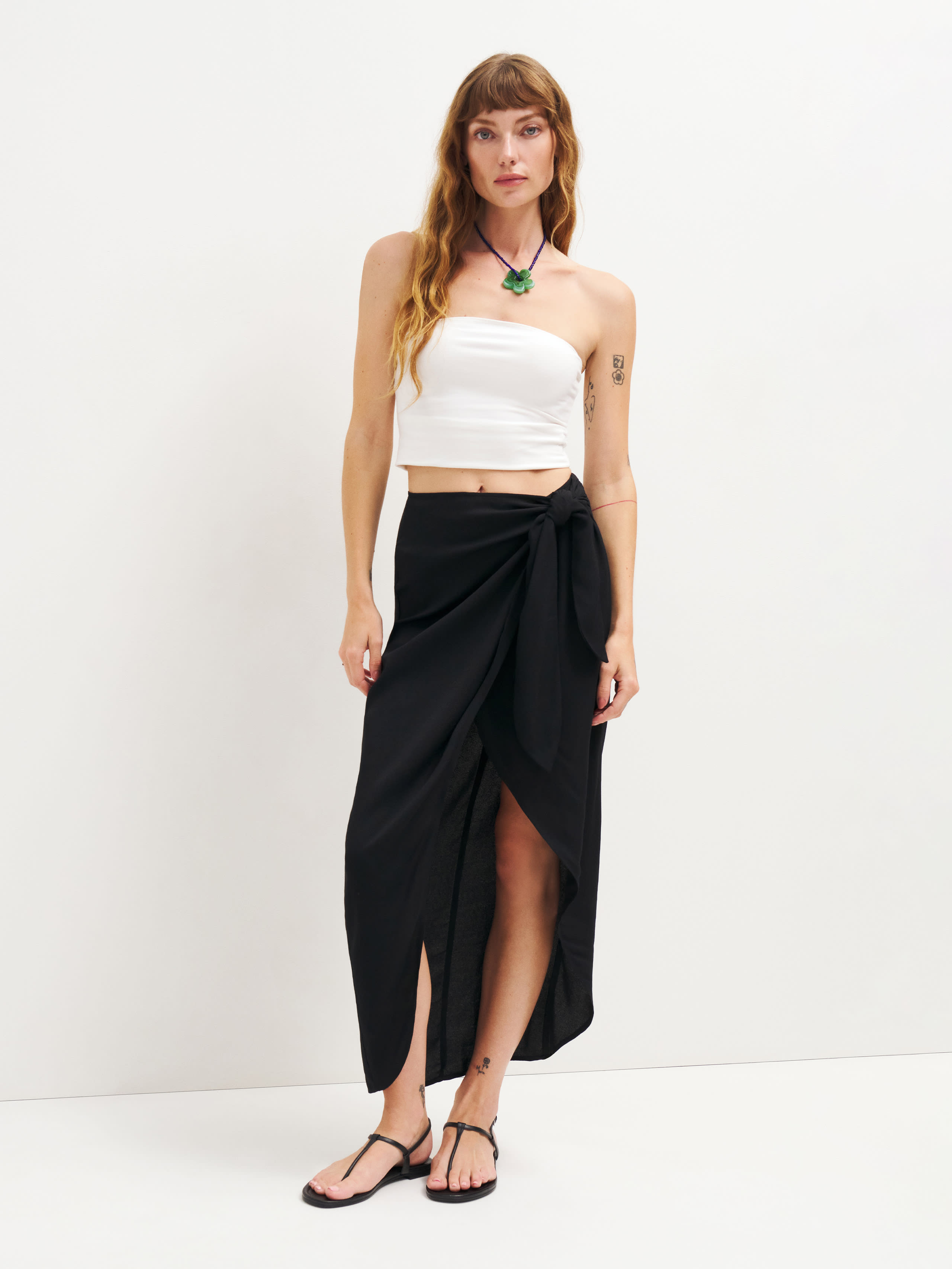 Taglio Maxi Skirt | Reformation (Global)
