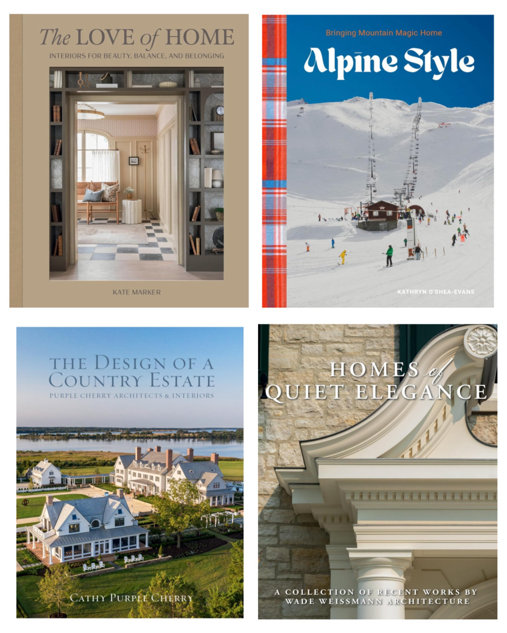 My top home/interiors books from Gibbs Smith in 2024...