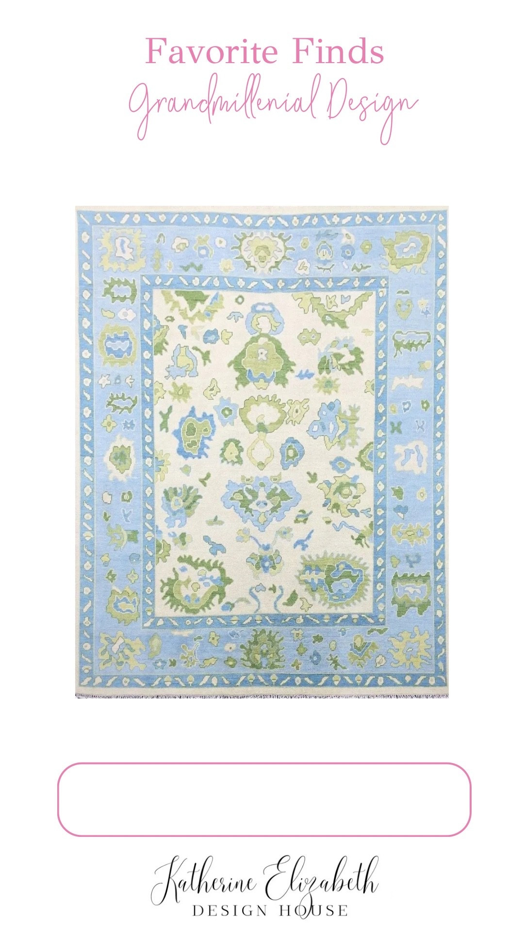 Grandmillenial rugs 


#grandmillenialdecor #grandmillenial #grandmillenialhome #grandmillenialstyle
#moderntraditional #timelessinteriors #interiordetails #interiorstyle #decorcrush
#classicdecor #elevatedinteriors #interiordesignerlife #interiorinspo
#rug #rugs #grandmillenialrug

#LTKHome #LTKOver40 #LTKSaleAlert