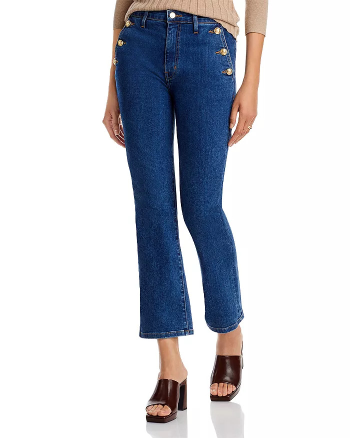 Goldie High Rise Crop Jeans in Lexington Dark | Bloomingdale's (US)