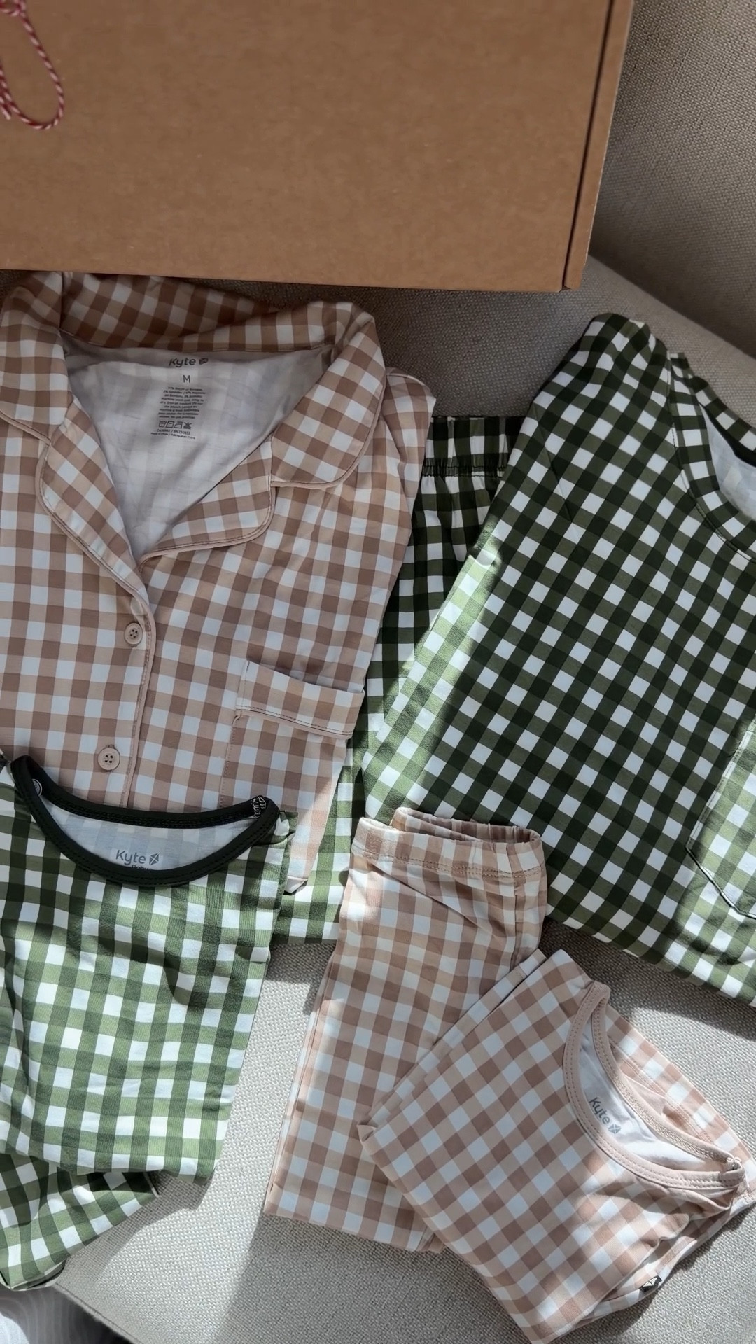 The cutest coordinating gingham pajamas for the entire family. The kids both have the green sets already - upgraded Ollie’s size bc he’s growing so fast! Love these for Christmas morning 🥰

Christmas pajamas, gingham, Kyte baby pajamas, soft bamboo PJ sets 

#LTKMens #LTKHoliday #LTKKids
