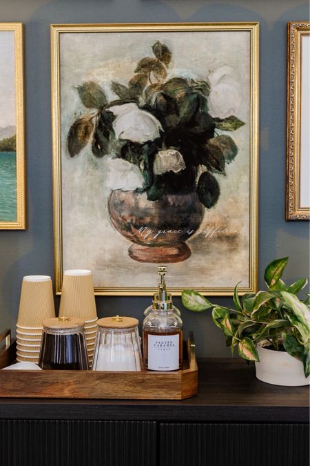 Amazon coffee bar : all you need!

Vintage art, frame, coffee, syrup, sugar 

#LTKhome 

#LTKStyleTip #LTKGiftGuide