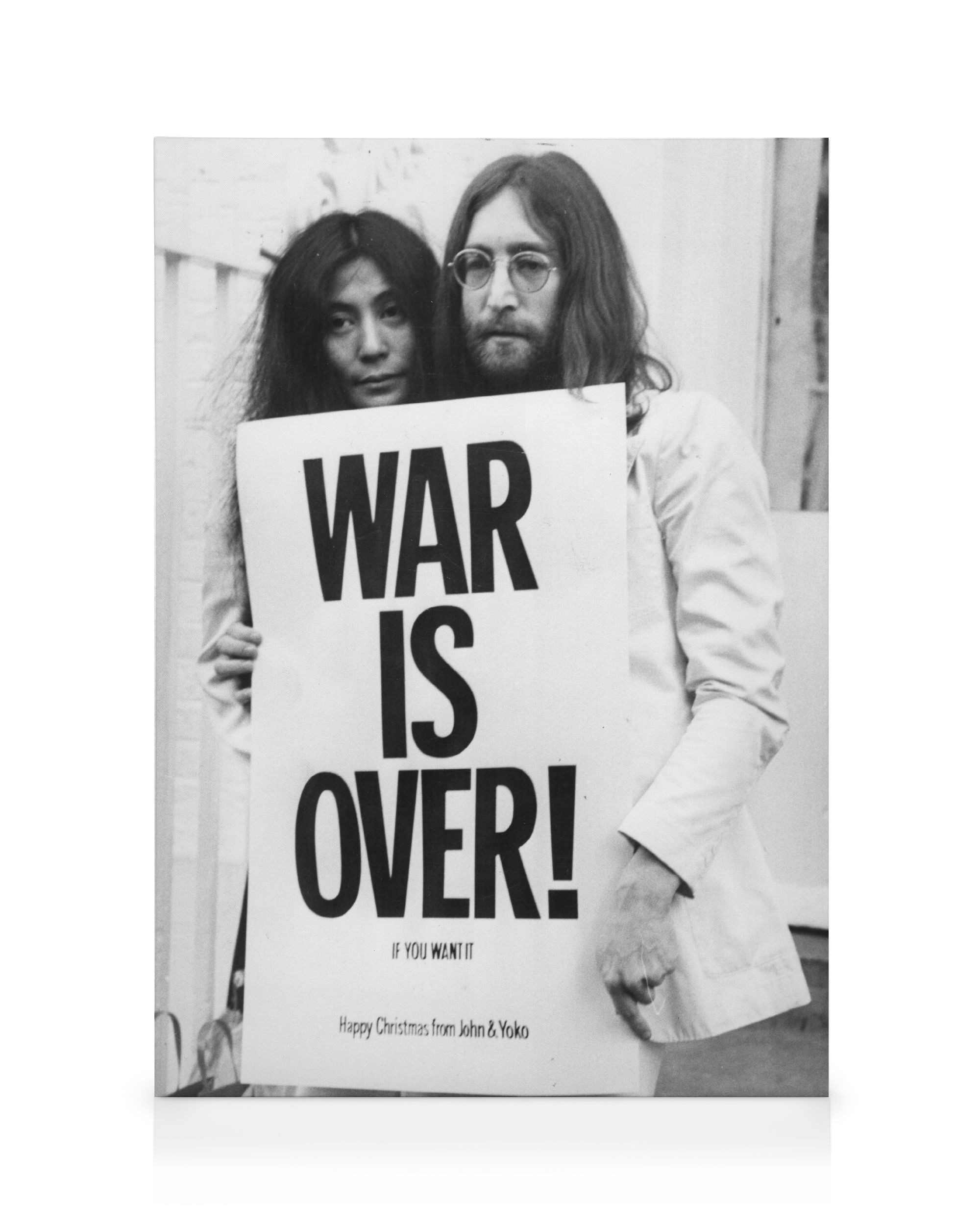 War is Over Canvas print | Desenio
