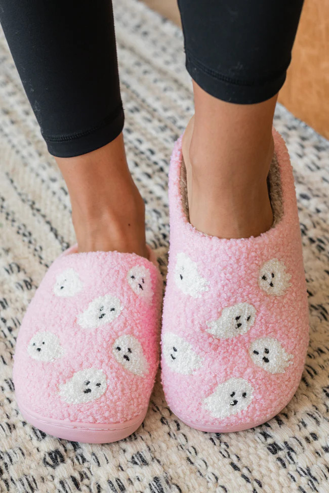 Ghost Slippers FINAL SALE | Pink Lily