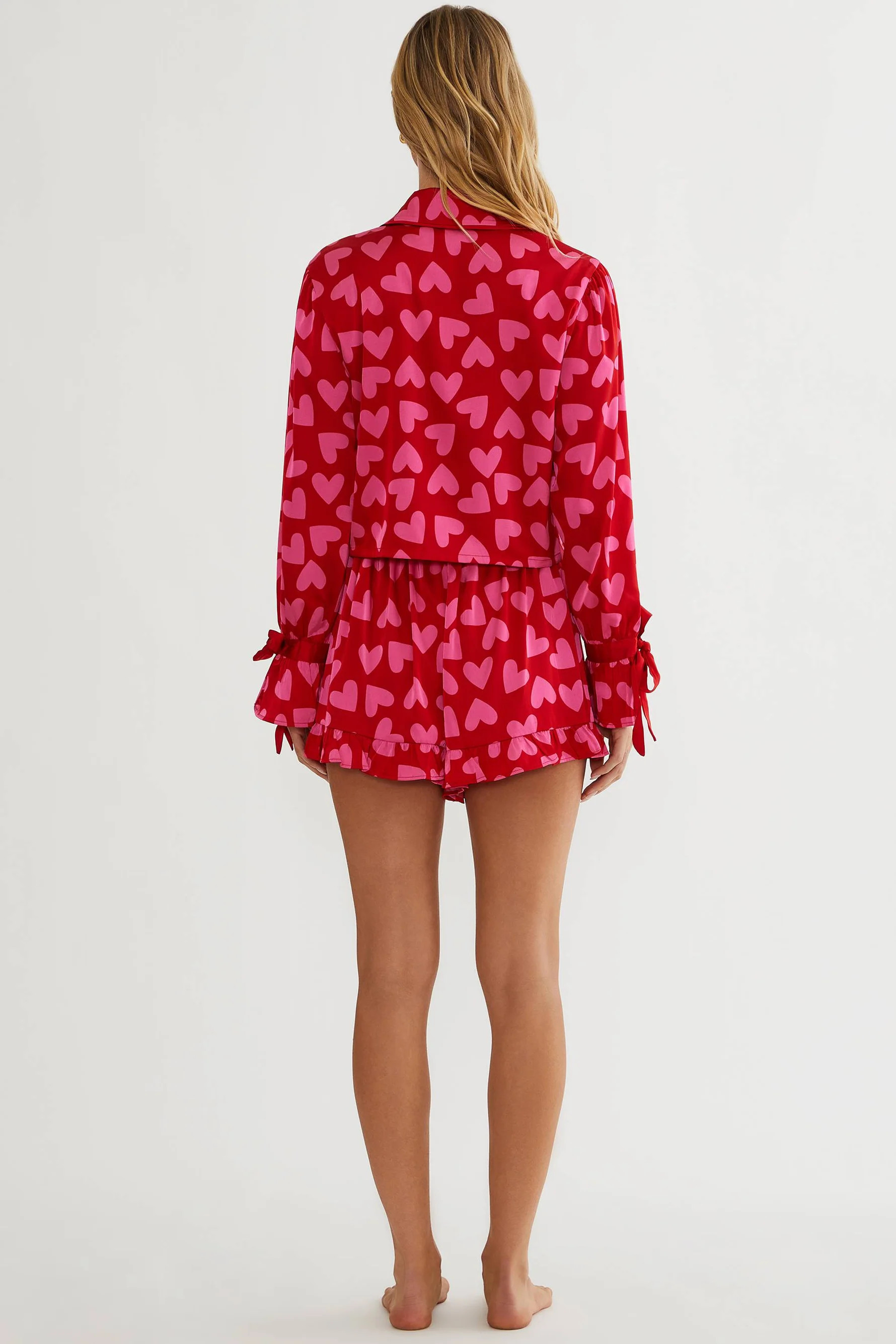 Aurora & Luna Pj Set Valentine Heart | Valentines Pj Set | Beach Riot | Beach Riot