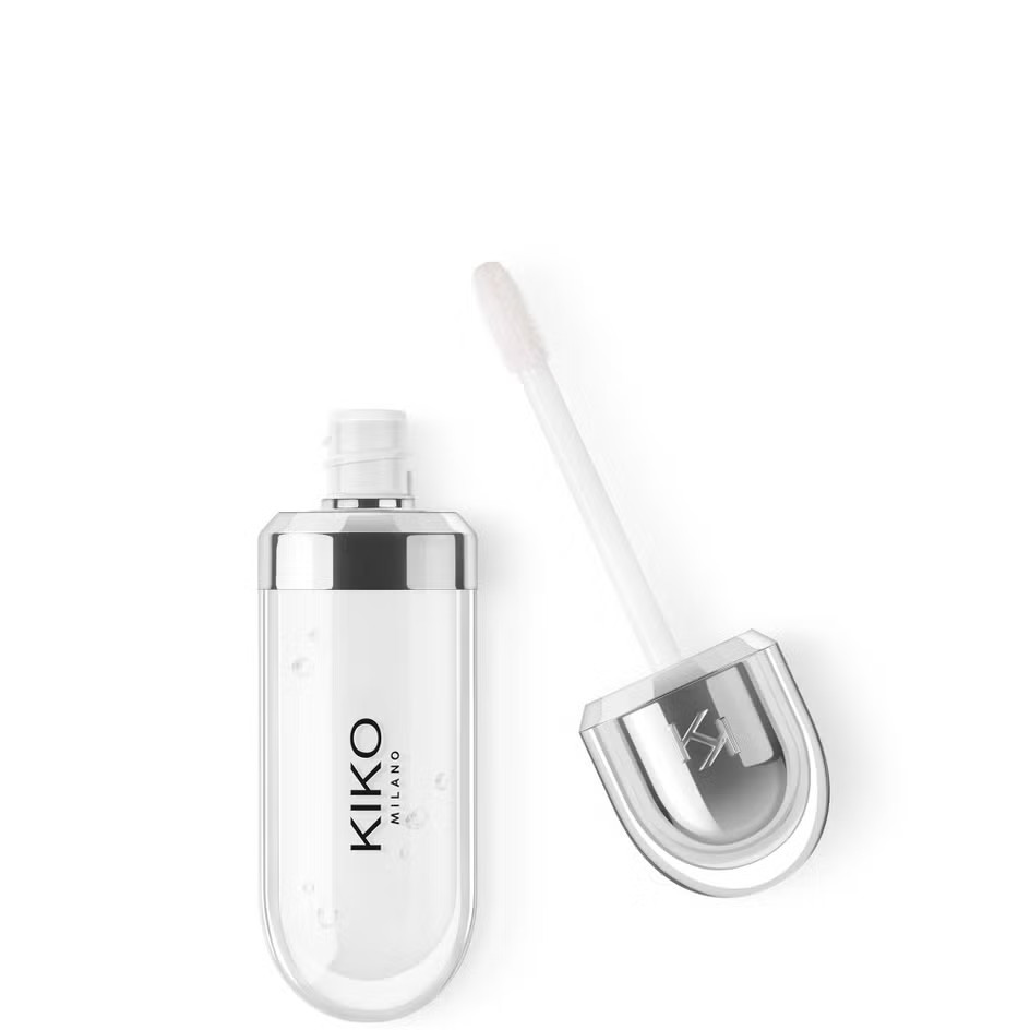 KIKO Milano 3D Hydra Lipgloss 6.5ml - 01 Clear | Look Fantastic (UK)