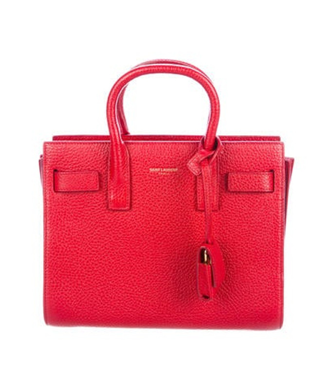 Saint Laurent Nano Sac du Jour Red Saint Laurent Nano Sac du Jour | The RealReal