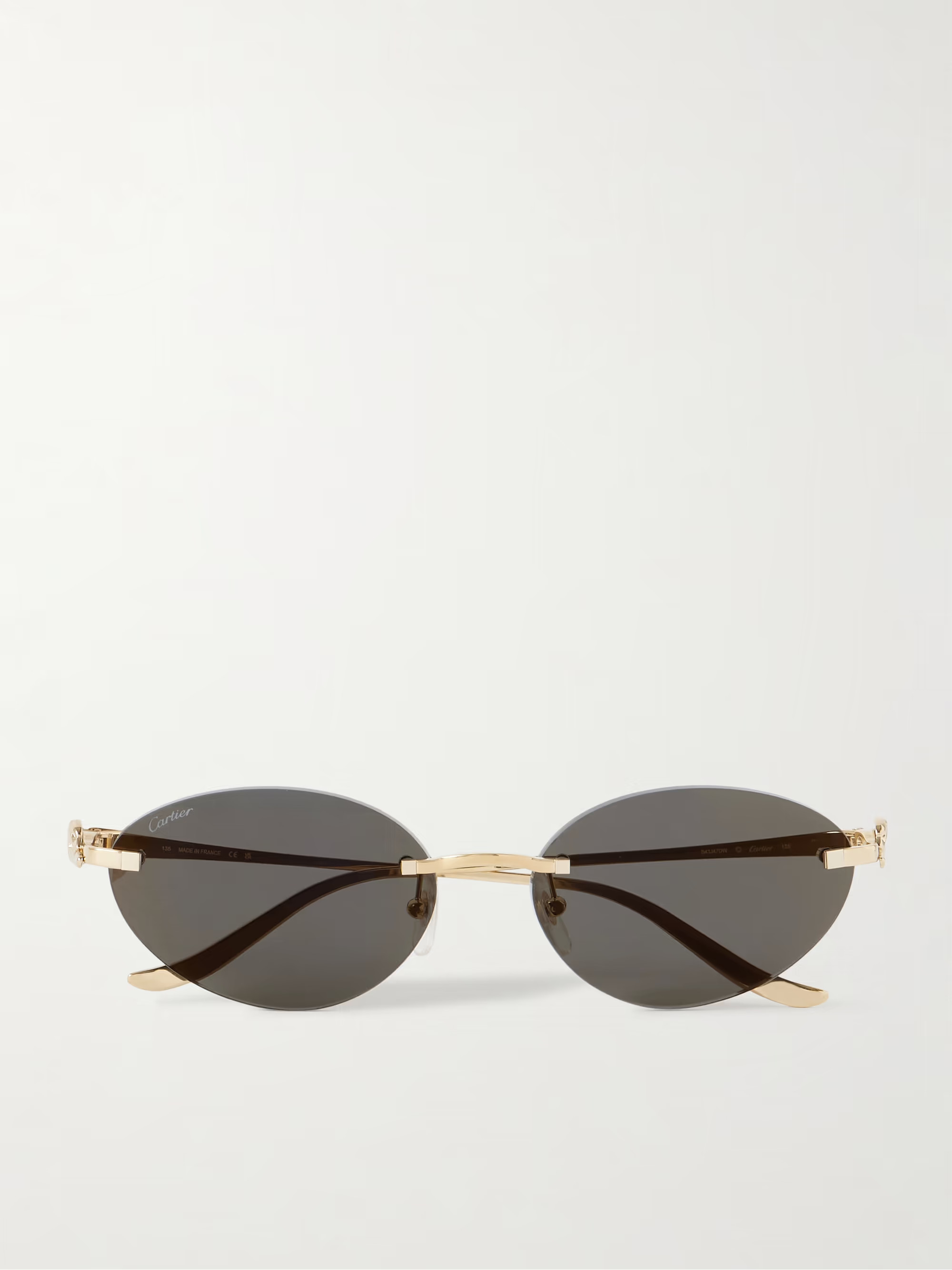 Panthère cat-eye gold-tone sunglasses | NET-A-PORTER (UK & EU)