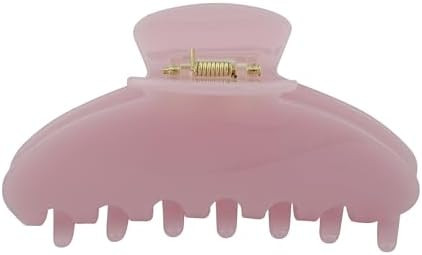Luxury Pink Claw Clip for Women | Our Acetate Pink Hair Clip Feels Light, Looks Smooth and is Eas... | Amazon (US)