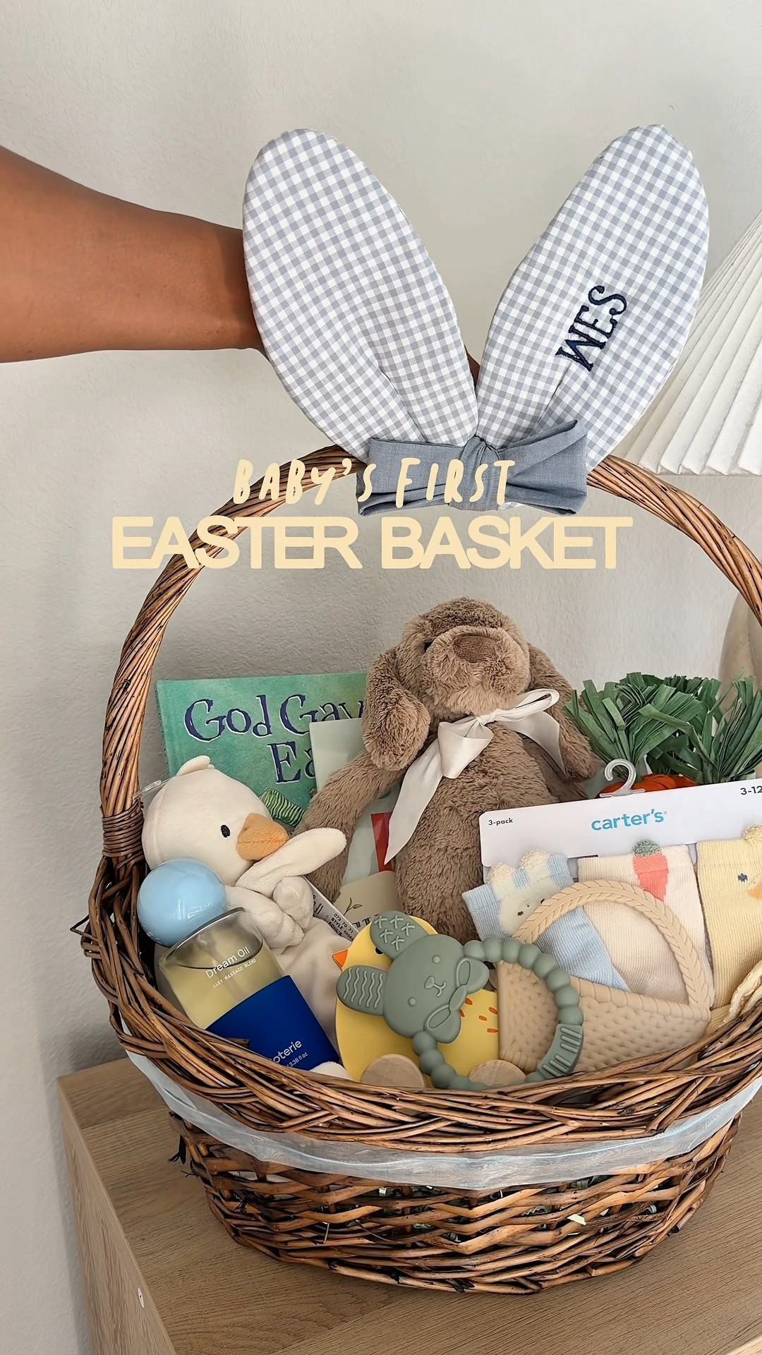 What’s in my baby’s first Easter basket 🧺🩵🐣🐰🌷 

#LTKBaby #LTKmomlife
