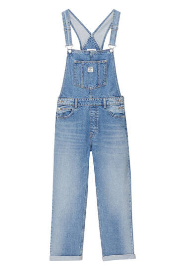 DENIM DUNGAREES | PULL and BEAR UK