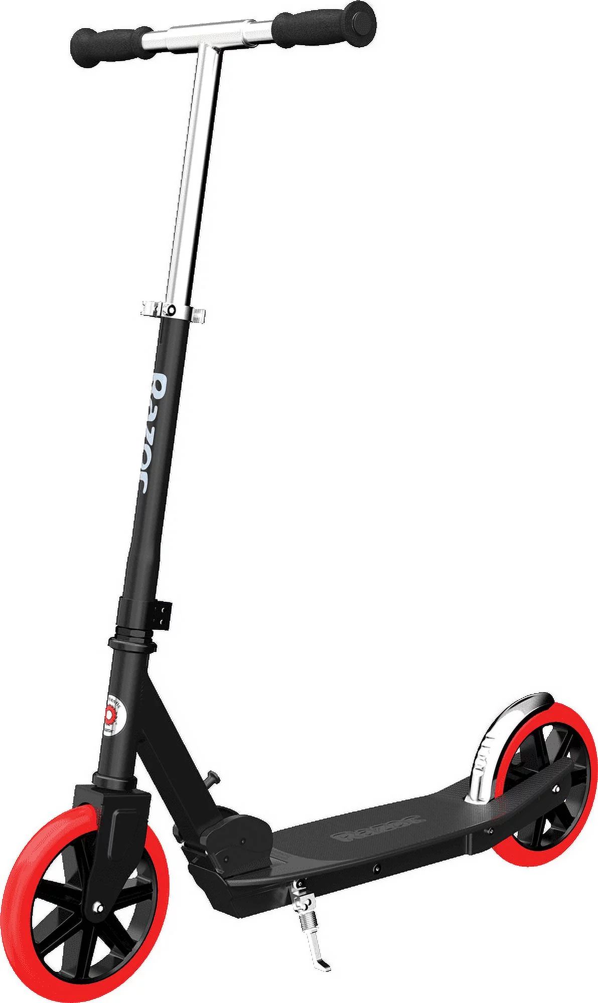 Razor Carbon Lux Kick Scooter - Red/Black, Spoked Large Wheels, Folding Scooter for Up to 220 lbs | Walmart (US)
