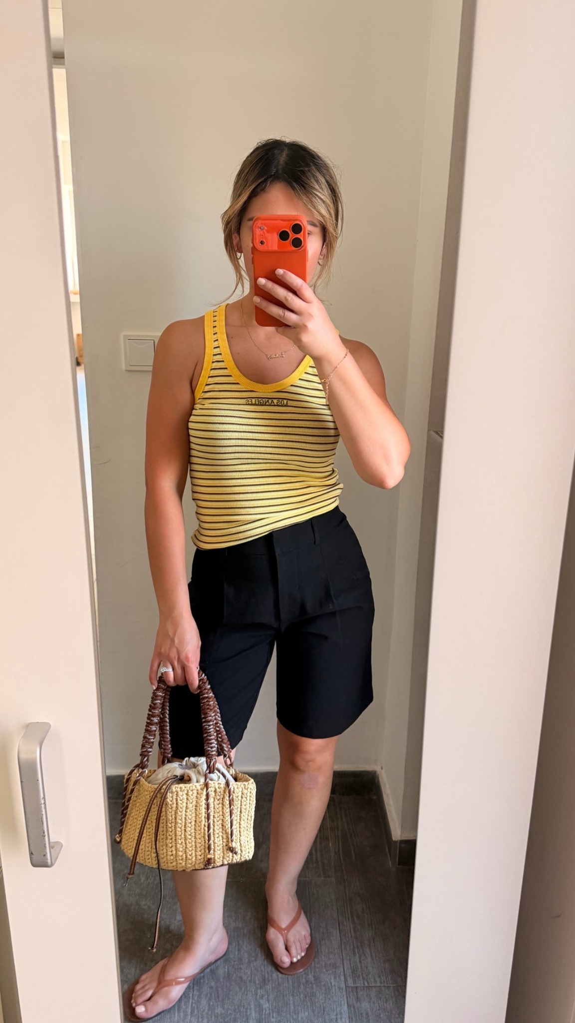 ZARA tank SMALL, shorts 0, sandals cushionaire, H&M bag.  

#ootd #summeroutfits #eurostye #momstyle #hmfinds #hmbags #hmsale #summerootd #outfitideas #vacationstyle #zara #nordstromfinds #cushionaire #affordablefinds #styling #outfitlooks #styleideas

#LTKootd #LTKSaleAlert