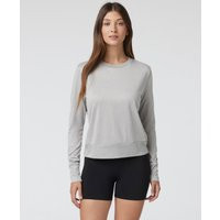 Vuori Daydream Crew Neck Shirt | Light Heather Grey | XXS | Vuori Clothing (US & Canada)