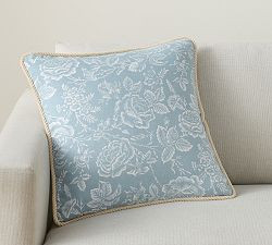 Kravet Rose Toile Reversible Pillow Cover | Pottery Barn (US)