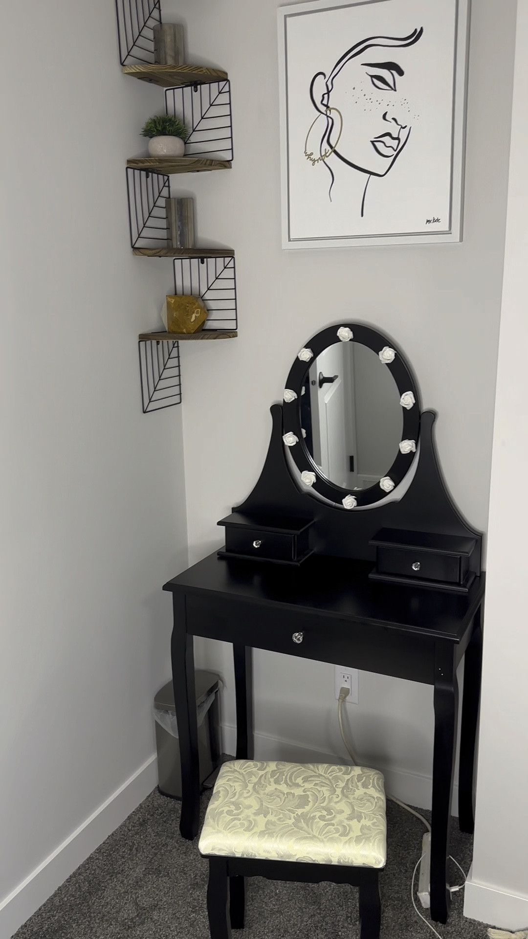 My Vanity from Amazon is here! So excited to make content in this space while doing my make up!! It also serves as a desk on it’s own as the vanity top is removable 🤍😍

#LTKFind #LTKGiftGuide #LTKhome