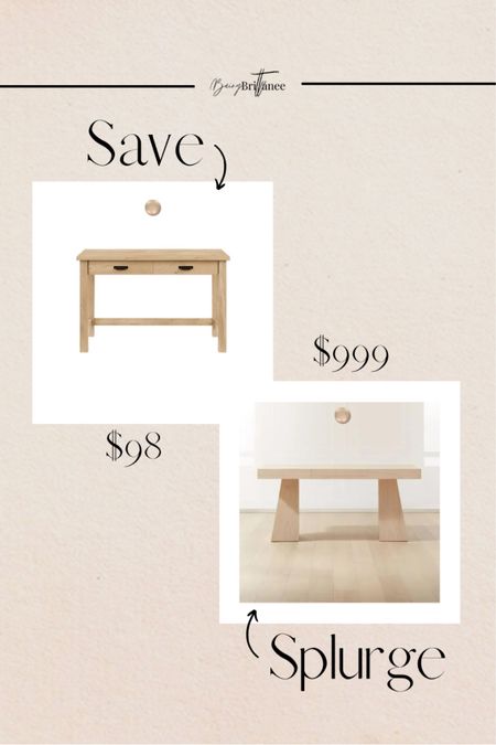 Oak desk save vs splurge options. I can’t wait to style this desk. 


Home office, work from home must haves, office decor, mid century modern, organic modern, minimal, textures, office staples

#LTKSale #LTKunder100 #LTKhome