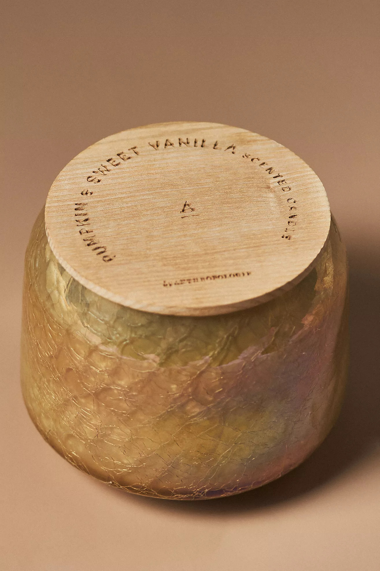 By Anthropologie Pumpkin & Sweet Vanilla Glass Jar Candle | Anthropologie (US)