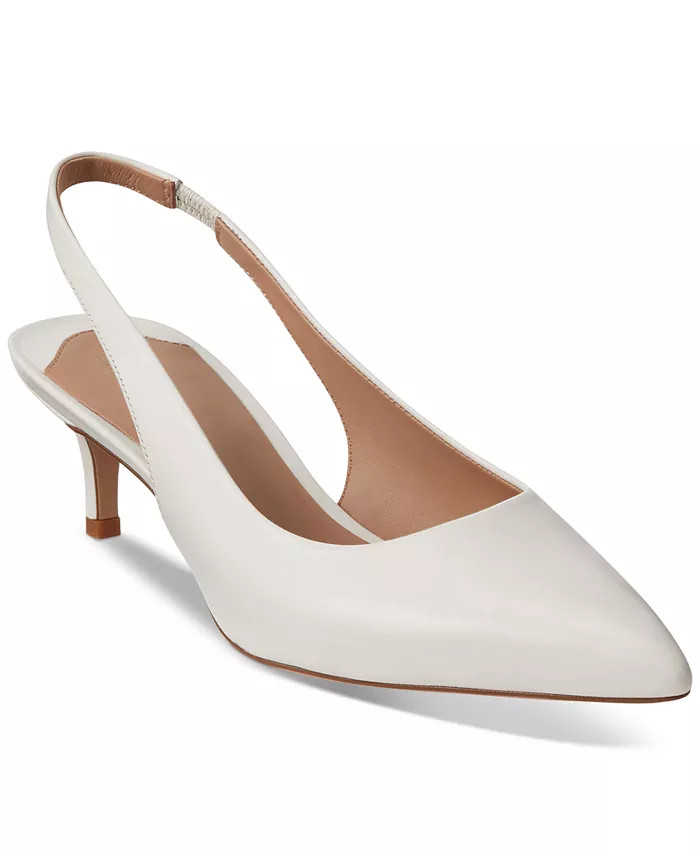 Lauren Ralph Lauren Women's Lolah Pointed-Toe Slingback Pumps - Macy's | Macy's