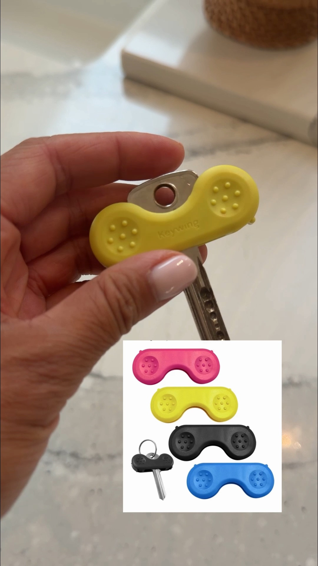 This has been a game changer for me! The ergonomic key holder is lightweight, comfortable, and so easy to use. It makes turning keys much easier, especially for anyone with arthritis, Parkinson’s, or weak hands. The click-on design is simple and convenient—highly recommend. I got them from Amazon. AD @amazonfindsandfashion

#LTKuk #LTKautumn #LTKfamily