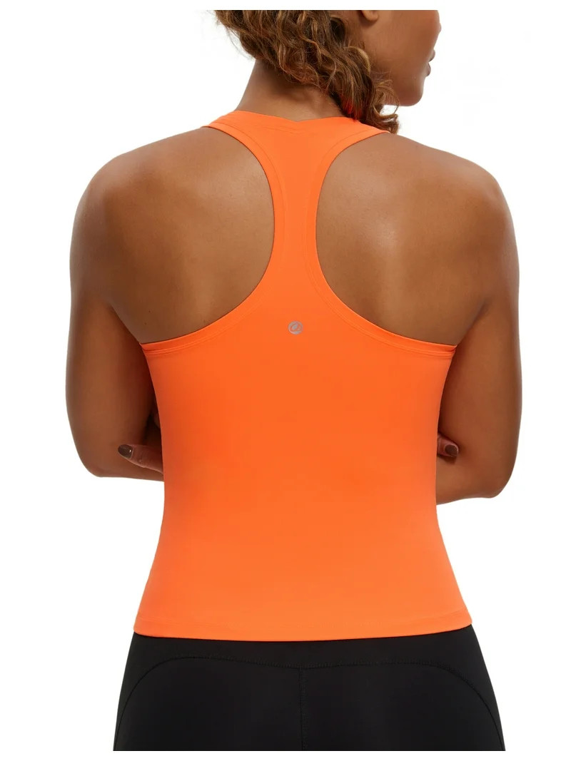 CRZ YOGA Butterluxe Racerback Workout Tank Tops for Women Sleeveless Gym Tops | Walmart (US)