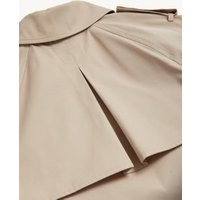 M&S Womens Short Trench Coat - 22 - Sand, Sand | Marks & Spencer (UK)