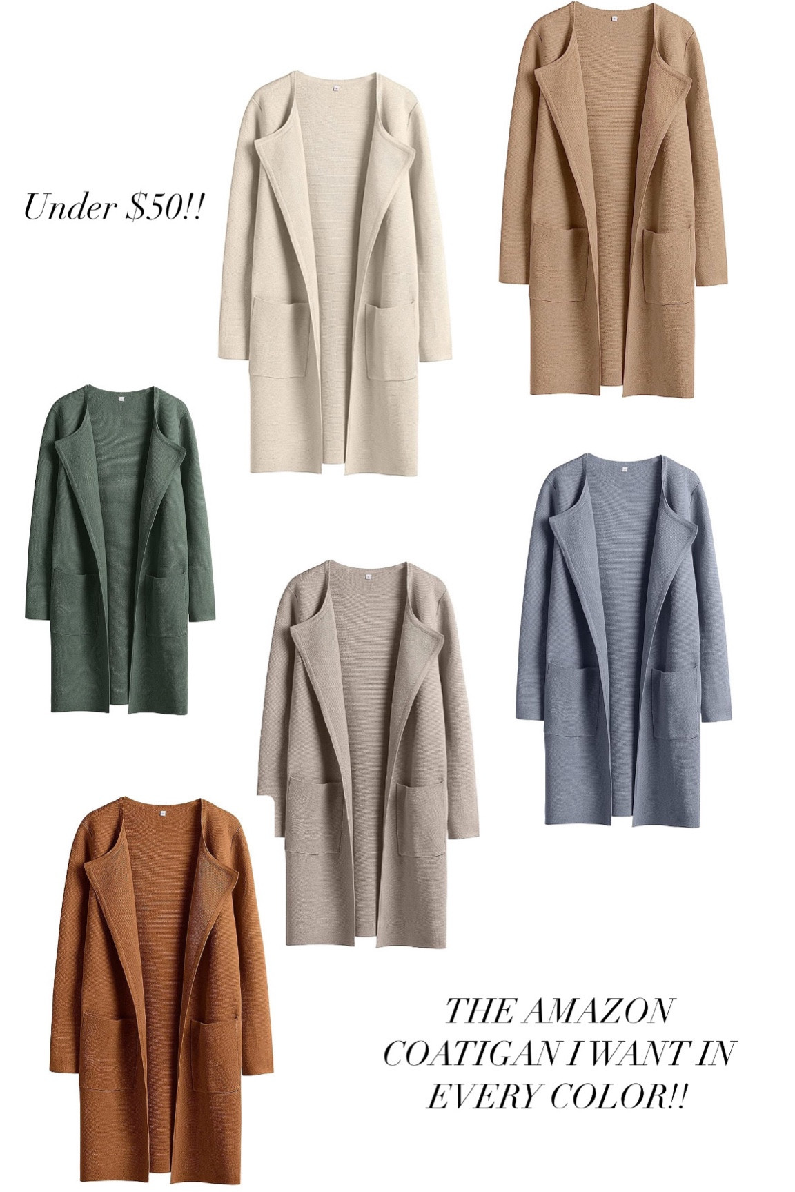 The Amazon Coatigan We ALL Need This Holiday Season!! 

#LTKGiftGuide #LTKSeasonal #LTKfindsunder100