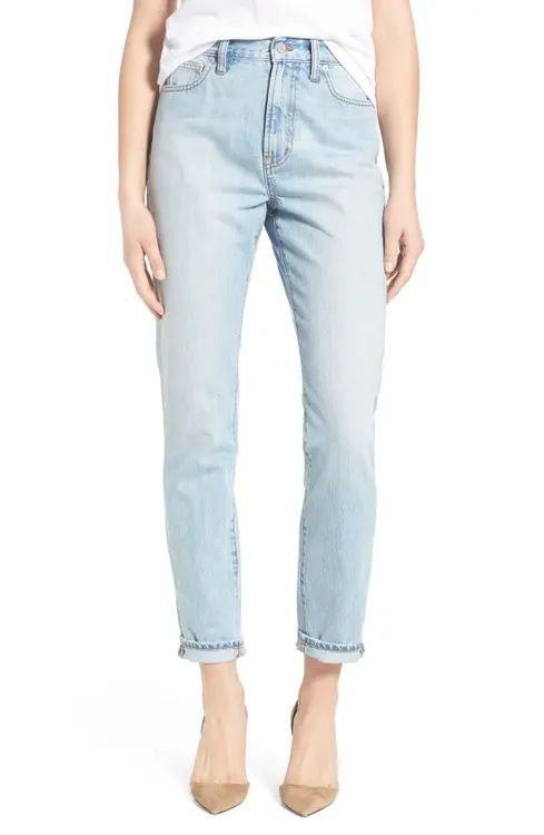 Madewell 'Perfect Summer' High Rise Ankle Jeans (Fitzgerald Wash) | Nordstrom