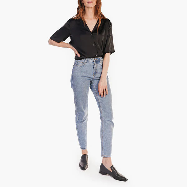 The Daily Loafer Black | Poppy Barley