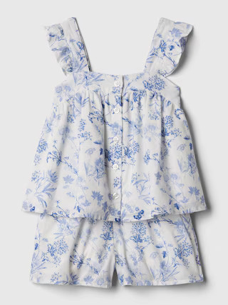 babyGap Floral Outfit Set | Gap (US)