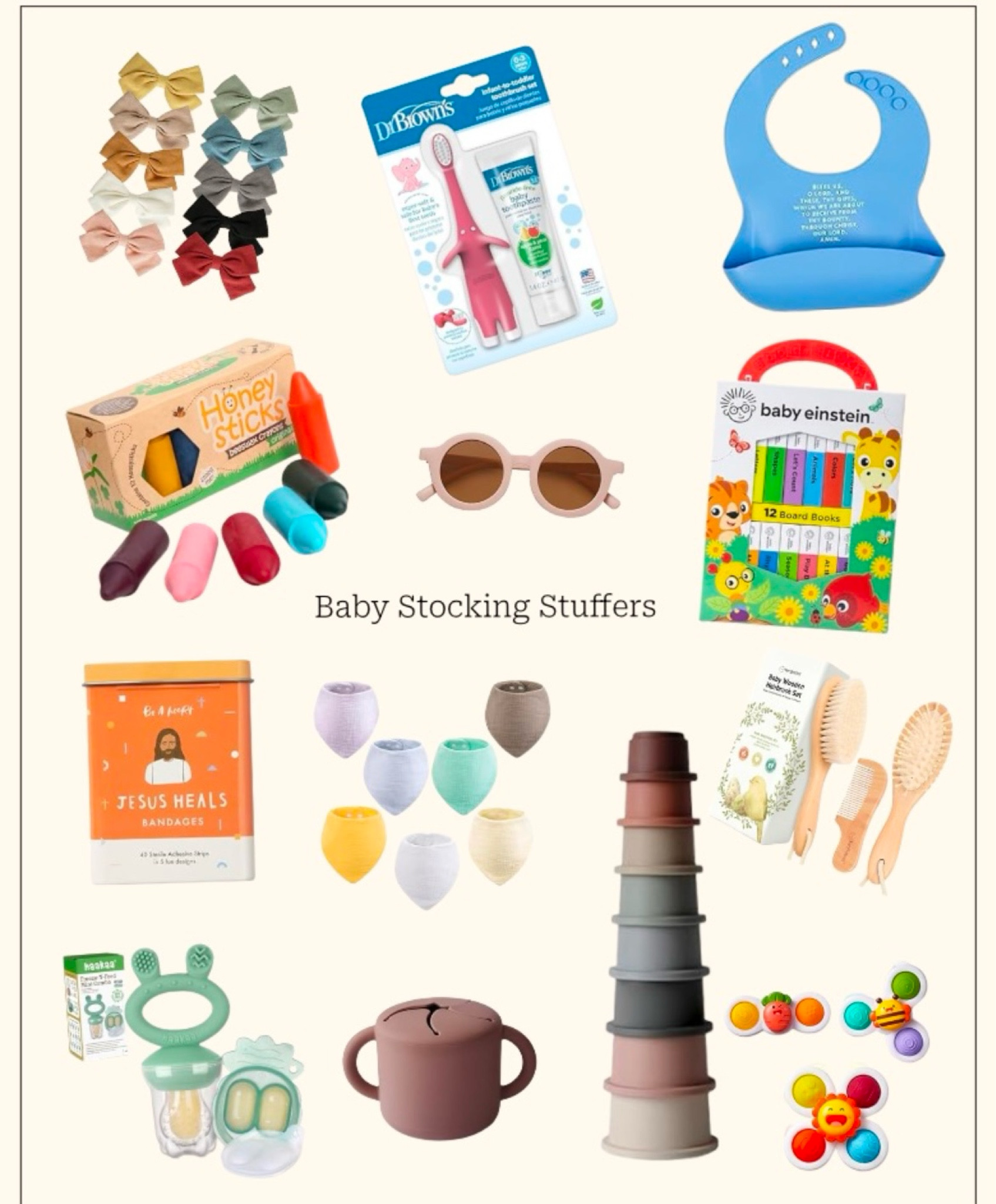 Baby stocking stuffer ideas 

#LTKBaby #LTKGiftGuide #LTKHoliday