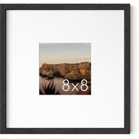 Haus & Hues 8X8 Black Picture Frame - 8 X Frame, With Mat Square Frames | Etsy (US)