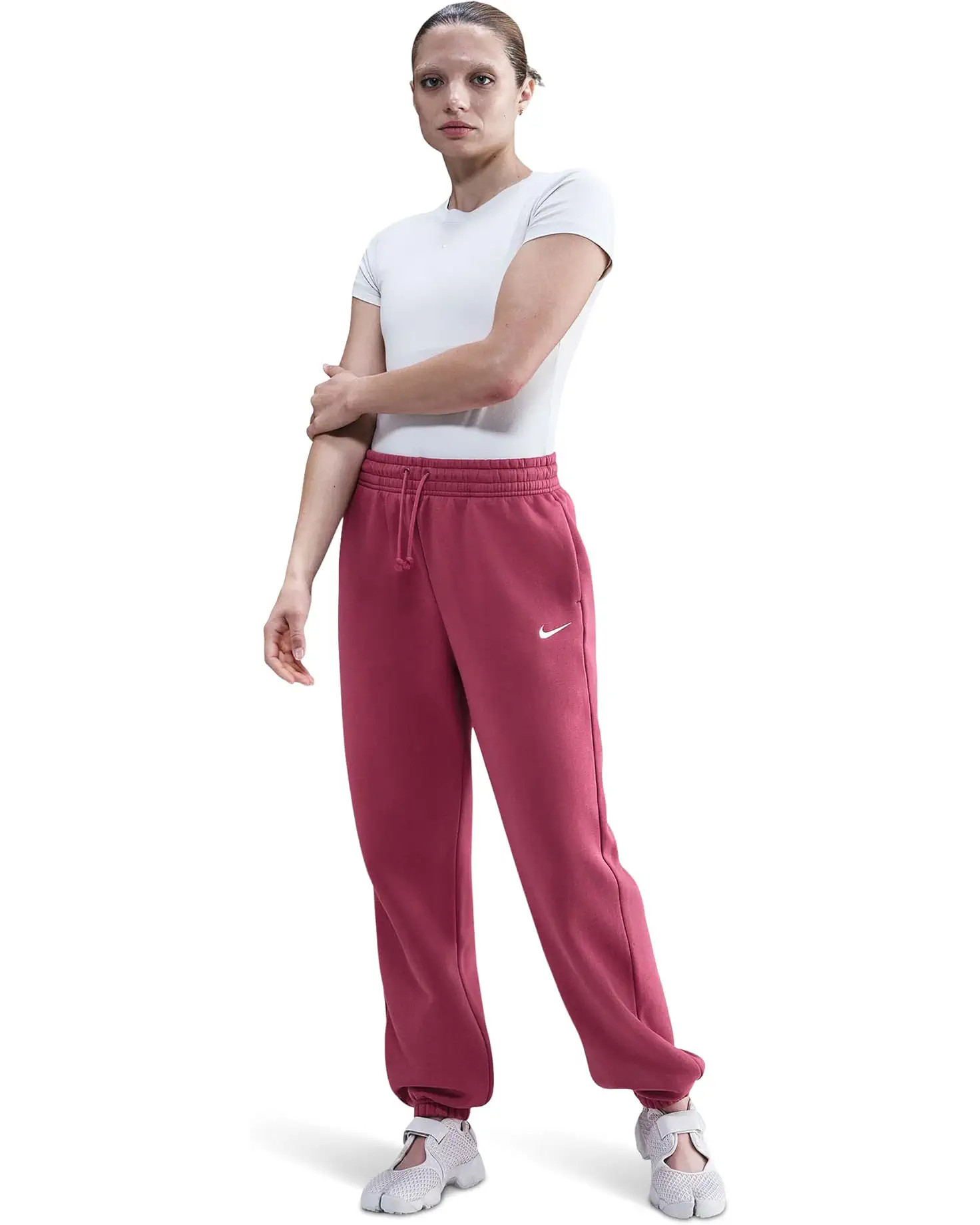 Sportswear Phoenix Fleece High-Waisted Oversized Sweatpants | Zappos